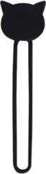 Silicone cable reel - black
