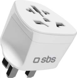 Adapter from UK wall plug to