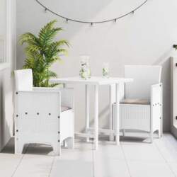 Dārza krēsls 2 pcs balts 53