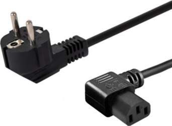 SAVIO Power cable Schuko (M) angled