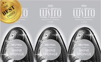 SHINE губка для обуви LUSTRO® бесцветный