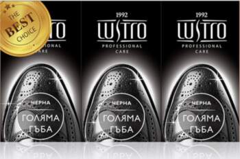SHINE губка для обуви LUSTRO® черный