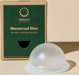 "AllMatters" menstruālais disks