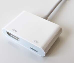 IPhone HDMI adapteris ar Lightning