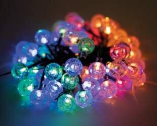String Light Solar LED CRISTAL BALLS