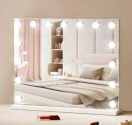 VEVOR Makeup spogulis ar apgaismojumu un