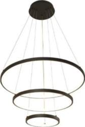 Coma  LED  lustra  20/40/60cm  77W , melna