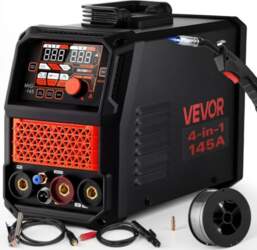 VEVOR  145A  MIG metināšanas  iekārta, 4-in-1