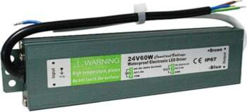 LED barošanas bloks IP67 , 24V , 60W