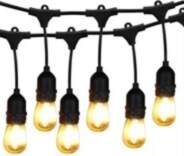 Solārā LED virtene 10m 10 spuldzes