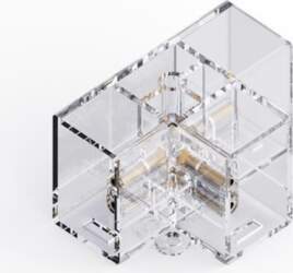 Hexagon T veida LED lampu savienotājs
