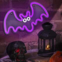 Neona  PLEXI  LED   FLYING  BAT  violets