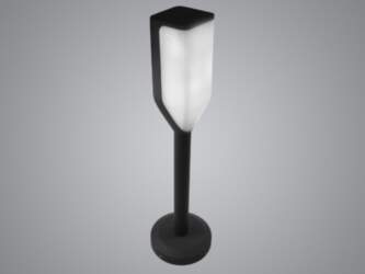 Saven 6W WW LED dārza stabs