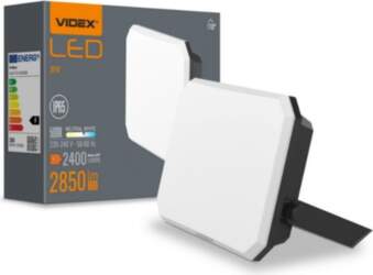 VIDEX LED prožektors 30W, 2400LM 5000K