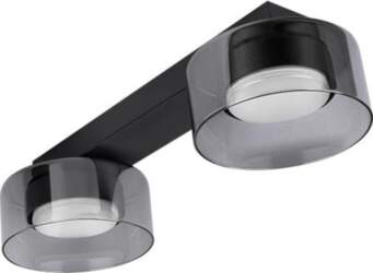 2xGX53  LED  spīdīga  griestu  lampa  matēta