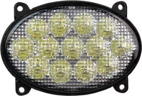 LED darba gaisma, 39W , izkliedēta , ovāla