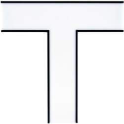 LED  lineārā  lampa  birojam , T veida