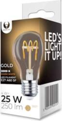 E27 4w A60 led filament spuldze