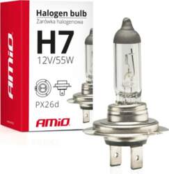Halogen spuldze H7 12V 55W UV