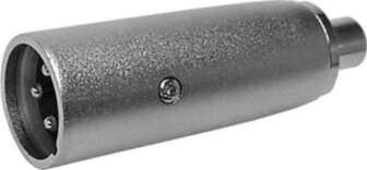 3P XLR PLUG TO RCA SOCKET