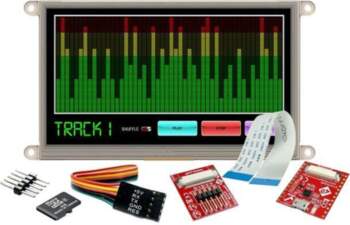 4D SYSTEMS Dev.kit: with display