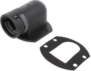 90° angled connector; polyamide 6; PMAFIX