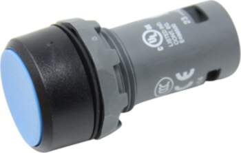 ABB Switch: push-button; 22mm; Stabl.pos:
