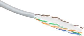 ACT C5E U/UTP SOLID PVC GREY