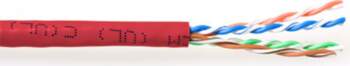 ACT C6 U/UTP PATCH PVC RED