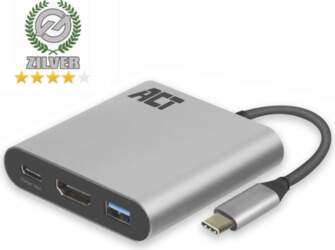 ACT USB-C - HDMI, USB-A, PD