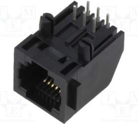 ADAM TECH Connector: RJ12; socket; PIN: