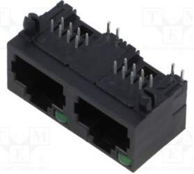 ADAM TECH Connector: RJ45; socket; PIN: