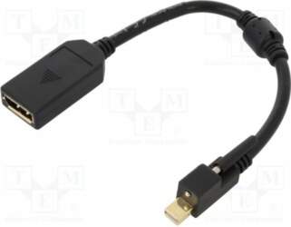 Adapter; DisplayPort socket,mini DisplayPort plug