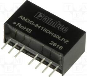 AIMTEC Converter: DC/DC; 3W; Uin: 18÷36VDC