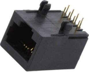 AMPHENOL COMMUNICATIONS SOLUTIONS Connector: RJ45; socket
