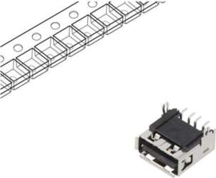 AMPHENOL COMMUNICATIONS SOLUTIONS Connector: USB A