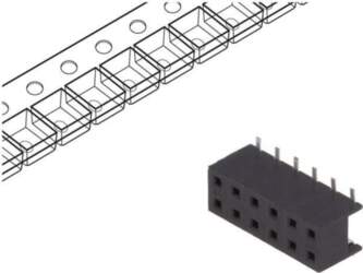 AMPHENOL COMMUNICATIONS SOLUTIONS Connector: wire-board; socket