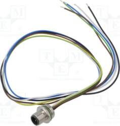 Amphenol CONEC Connector: M12; socket; PIN: