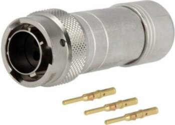 AMPHENOL Connector: circular; plug; for cable