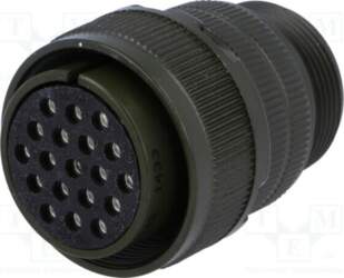 AMPHENOL Connector: circular; plug; for cable