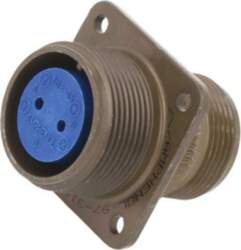 AMPHENOL Connector: circular; socket; PIN: 2