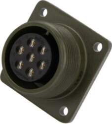 AMPHENOL Connector: circular; socket; PIN: 7