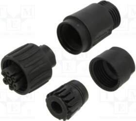 AMPHENOL Connector: circular; socket,plug; for