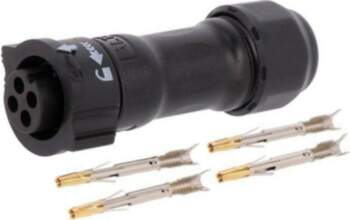 AMPHENOL LTW Connector: circular; plug; for