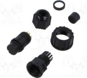 AMPHENOL LTW Connector: circular; socket,plug