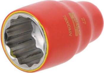 BAHCO Socket: 12-angles; insulated,socket spanner
