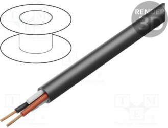 BELDEN Wire: loudspeaker cable; 2x2.5mm2