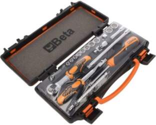 BETA Wrench-set; 12-angles,socket spanner; 1/4"