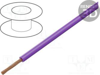 BQ CABLE Wire; FLRY-B; 1x1mm2; stranded