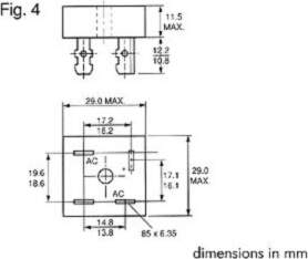 BRIDGE RECTIFIER 100V-25A (KBPC2501) | PB10